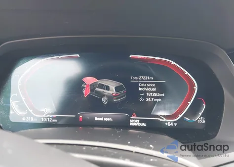 2022 BMW X7 xDrive40I из США, поврежденный, VIN 5UXCW2C00N9L81661